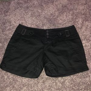 Women’s copper key black shorts